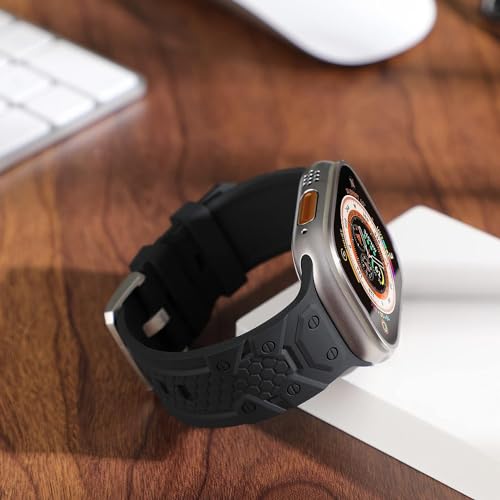 Zitel Band for Apple Watch Ultra 2 / Ultra 49/46/45/44mm Strap - Black