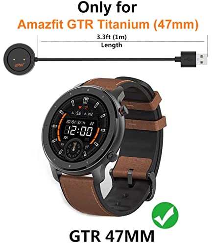 Zitel Charging Cable for Amazfit GTR Titanium (47mm)