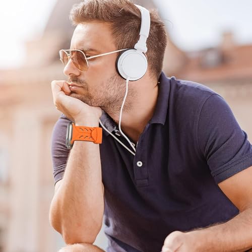 Zitel Band for Apple Watch Ultra 2 / Ultra 49/46/45/44mm Strap - Orange