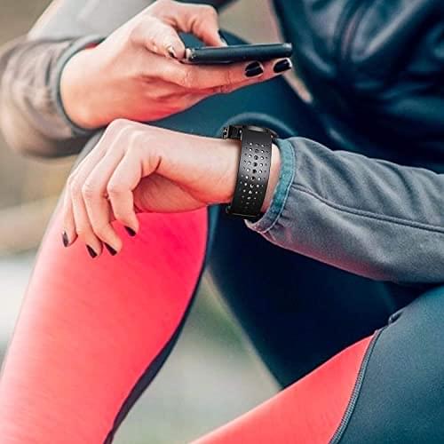 Zitel Band for Garmin Fenix 8 AMOLED 47mm, Fenix E/7/7 Pro, 6/6 Pro, Forerunner 970/965/955, QuickFit 22mm wide Silicone Sport Strap