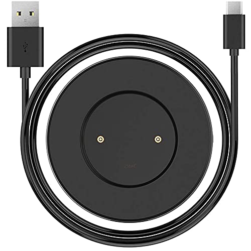 Zitel® Charging Magnetic Dock Compatible with Huawei Watch GT/GT 2 / GT 2e - USB Charging Cable with Built-in Smart IC for Safe Charging - Black