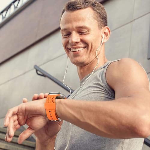 Zitel Band for Apple Watch Ultra 2 / Ultra 49/46/45/44mm Strap - Orange