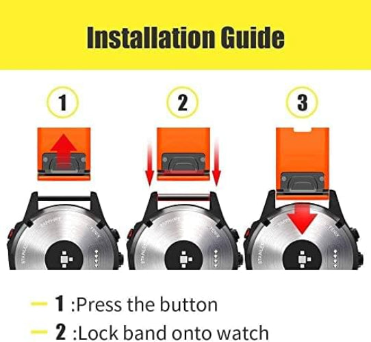 Zitel Band for Garmin Fenix 8 47mm, 7/7 Pro, 6/6 Pro, 5/5 Plus, Epix Pro/Gen 2 47mm, Forerunner 965/955/945/935, 22mm Straps