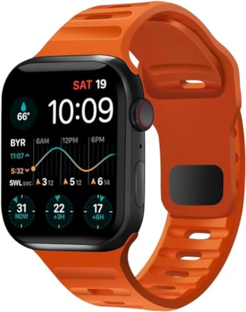 Zitel Band for Apple Watch Straps 42mm(Series 10) 41mm 40mm 38mm - Orange