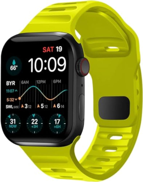 Zitel Band for Apple Watch Straps 42mm(Series 10) 41mm 40mm 38mm - Fluorescent Green