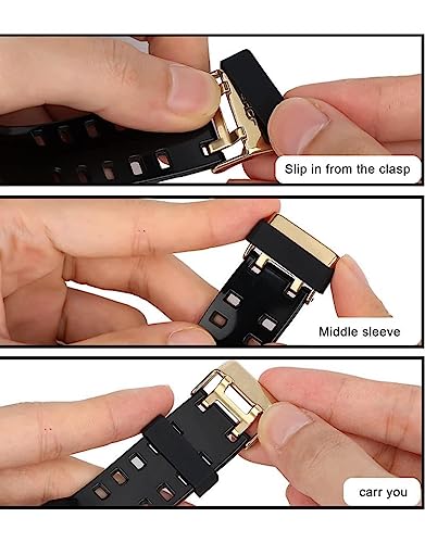 Zitel Fastener Rings for Garmin Fenix 7X, Fenix 6X/6X Pro, Fenix 5X/5X Plus, Fenix 3/3 HR - 26mm (6 Pack)