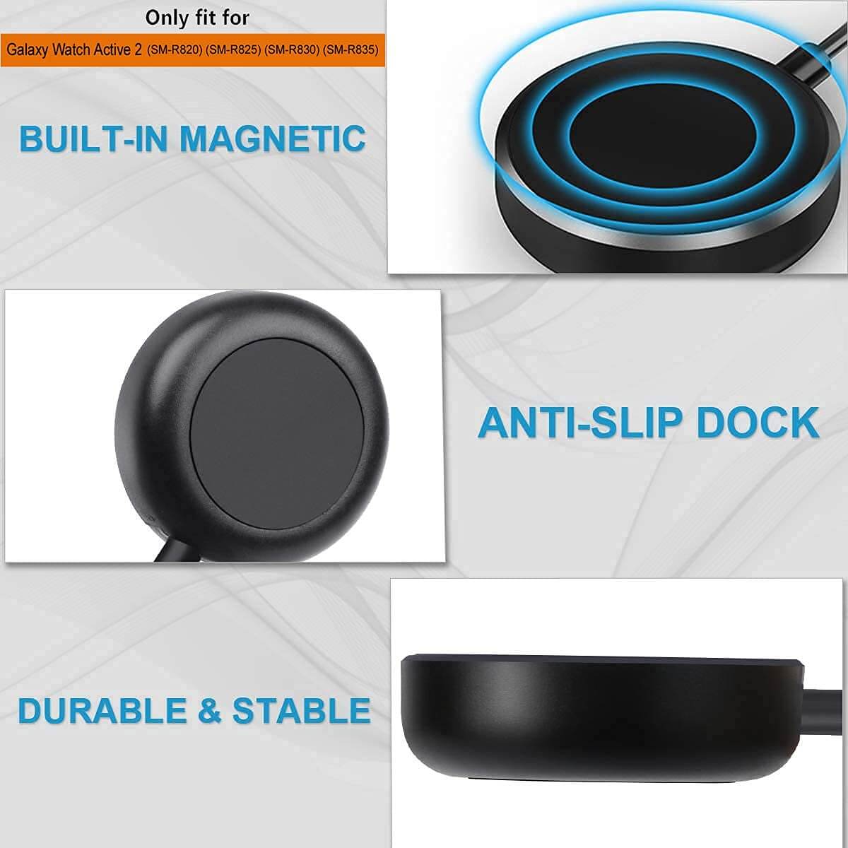 Zitel Charger for Samsung Active 2 Charging Cable