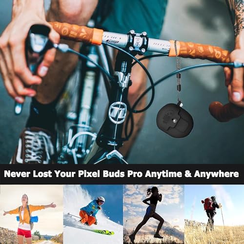 Zitel Case for Google Pixel Buds Pro 2022 Cover - Black