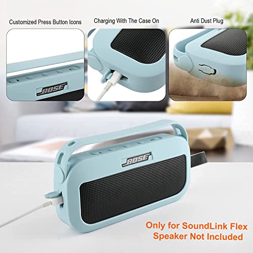 Zitel Case for Bose SoundLink Flex Portable Bluetooth Speaker Cover