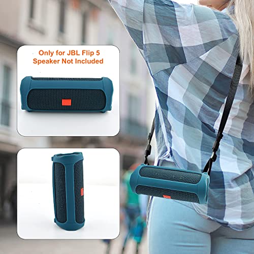 Zitel Case for JBL Flip 5 Portable Bluetooth Speaker Protective Cover