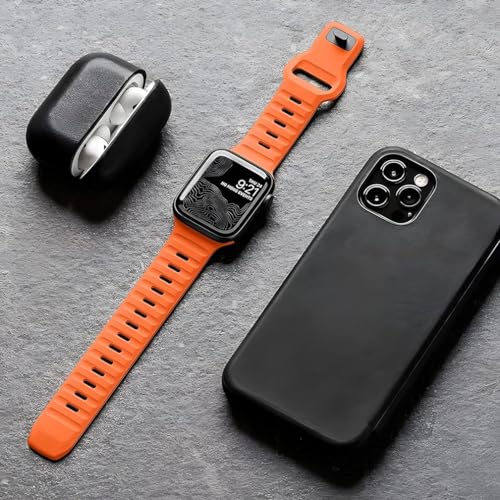 Zitel Band for Apple Watch Straps 42mm(Series 10) 41mm 40mm 38mm - Orange