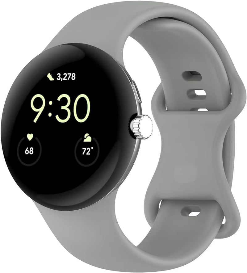 Zitel Band for Google Pixel Watch 2 / Pixel Watch Strap (Gray, Large)