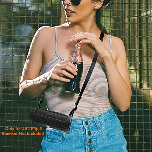 Zitel Case for JBL Flip 5 Portable Bluetooth Speaker Protective Cover