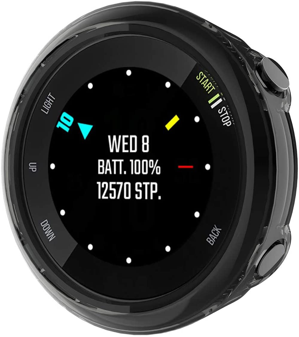 Zitel Case for Garmin Forerunner 45 Bumper Cover - Black Tint