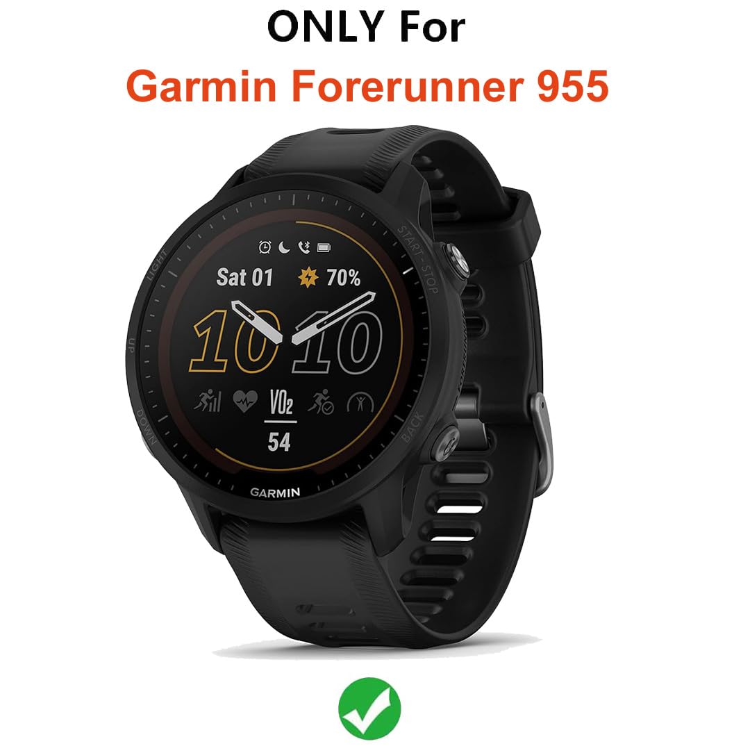 Zitel Case for Garmin Forerunner 955 Cover - Black