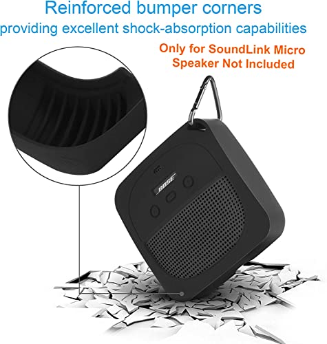 Zitel Case for Bose SoundLink Micro Portable Bluetooth Speaker Cover