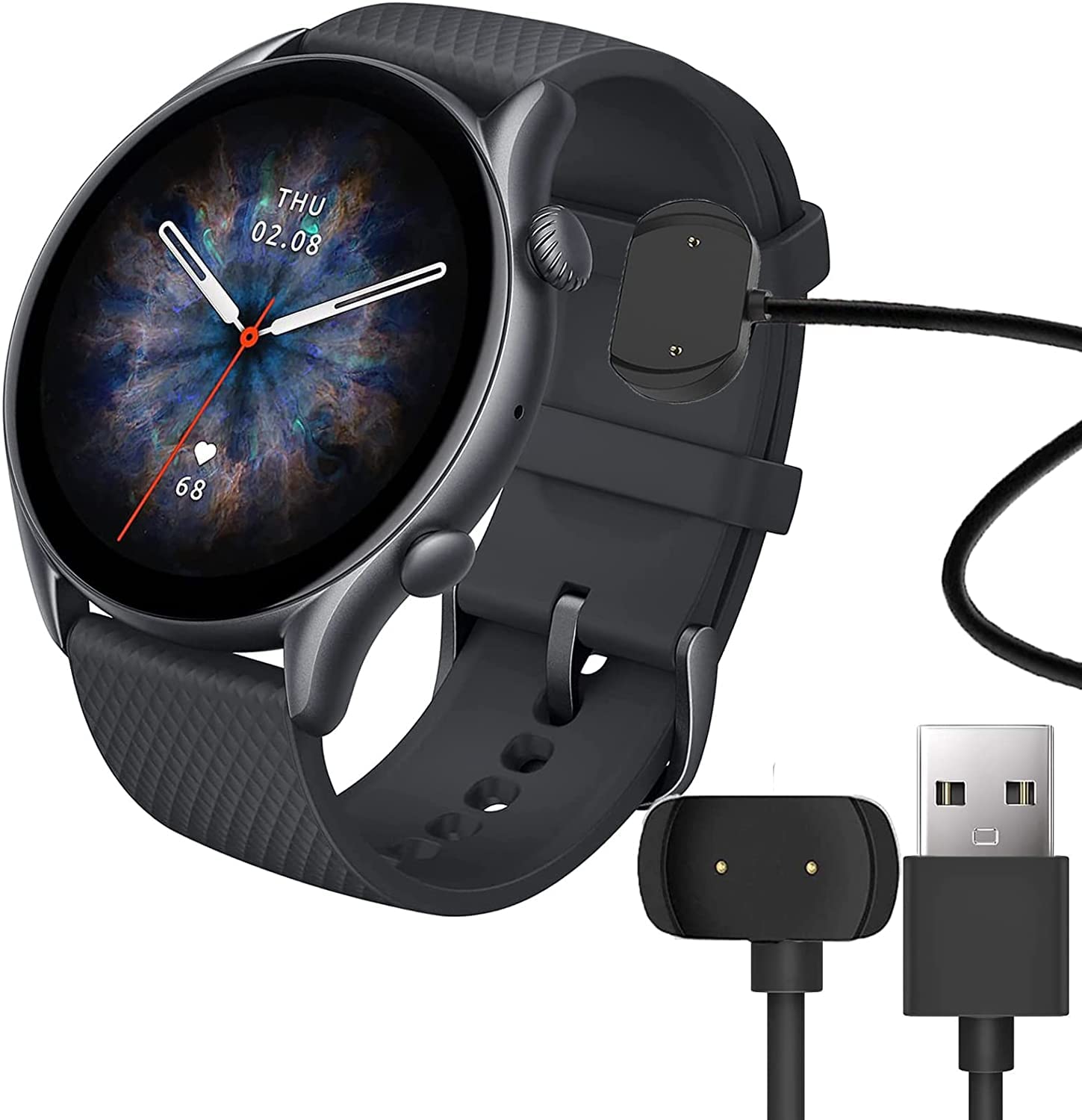 Zitel Charging Cable for Amazfit GTR 3, GTR 3 Pro, GTS 3