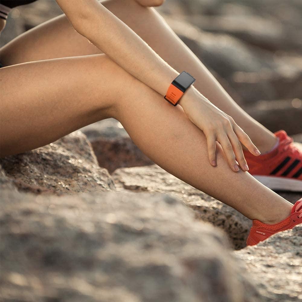 Zitel Band for Garmin Vivoactive HR Strap with Adapter Tools - Orange