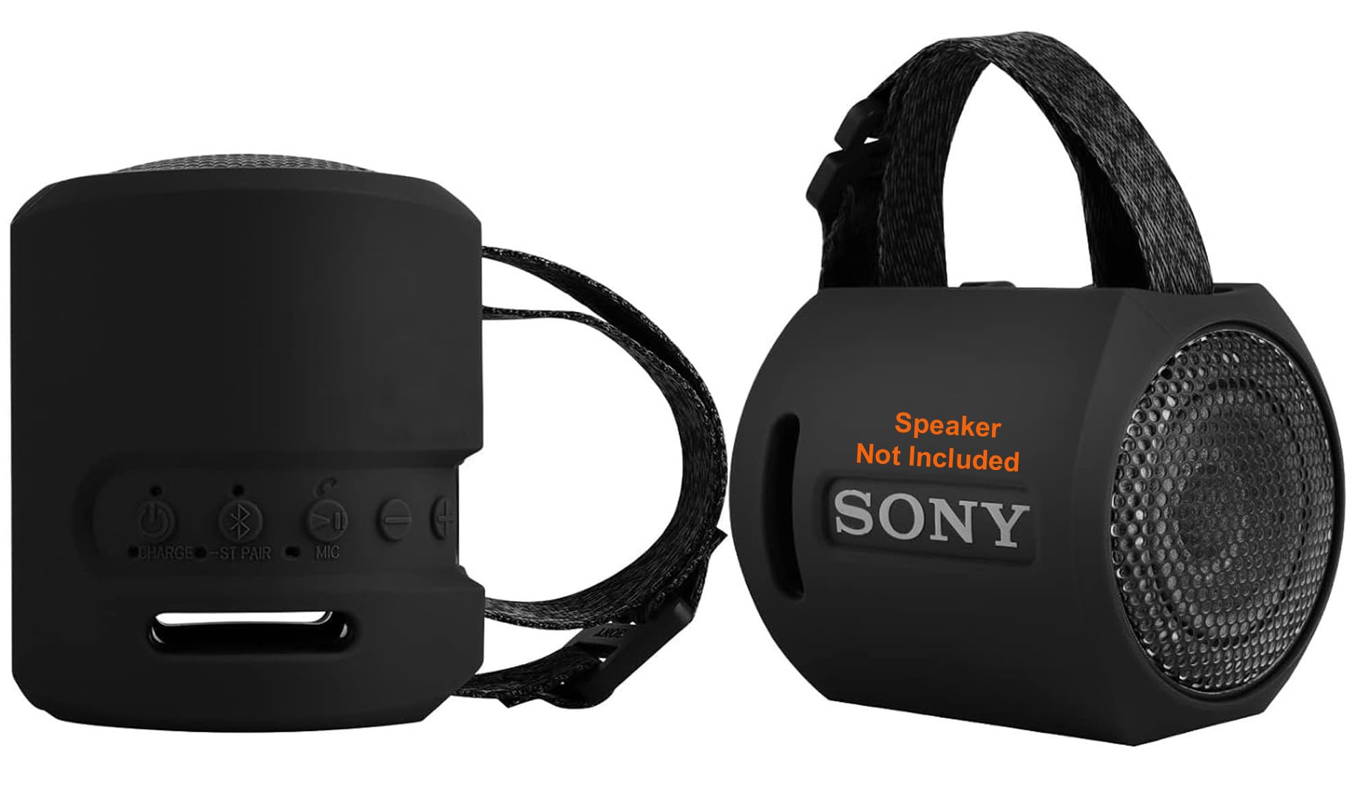 Zitel Case Cover for Sony SRS-XB13 / SRS-XB100 Bluetooth Speaker - Black