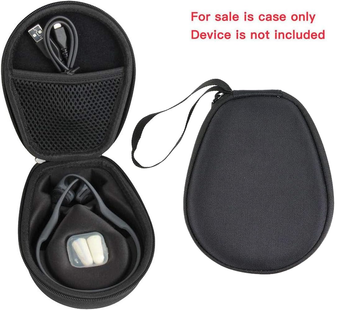 Zitel Case for AfterShokz Wireless Bone Conduction Headphones - Black