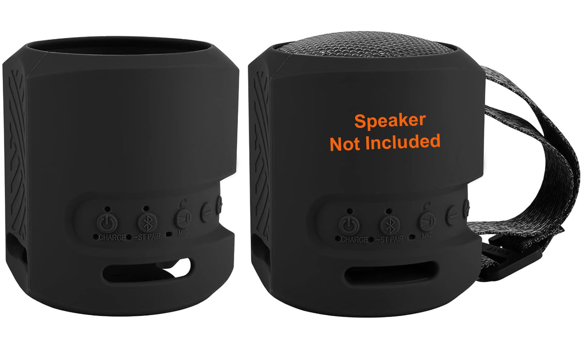 Zitel Case Cover for Sony SRS-XB13 / SRS-XB100 Bluetooth Speaker - Black