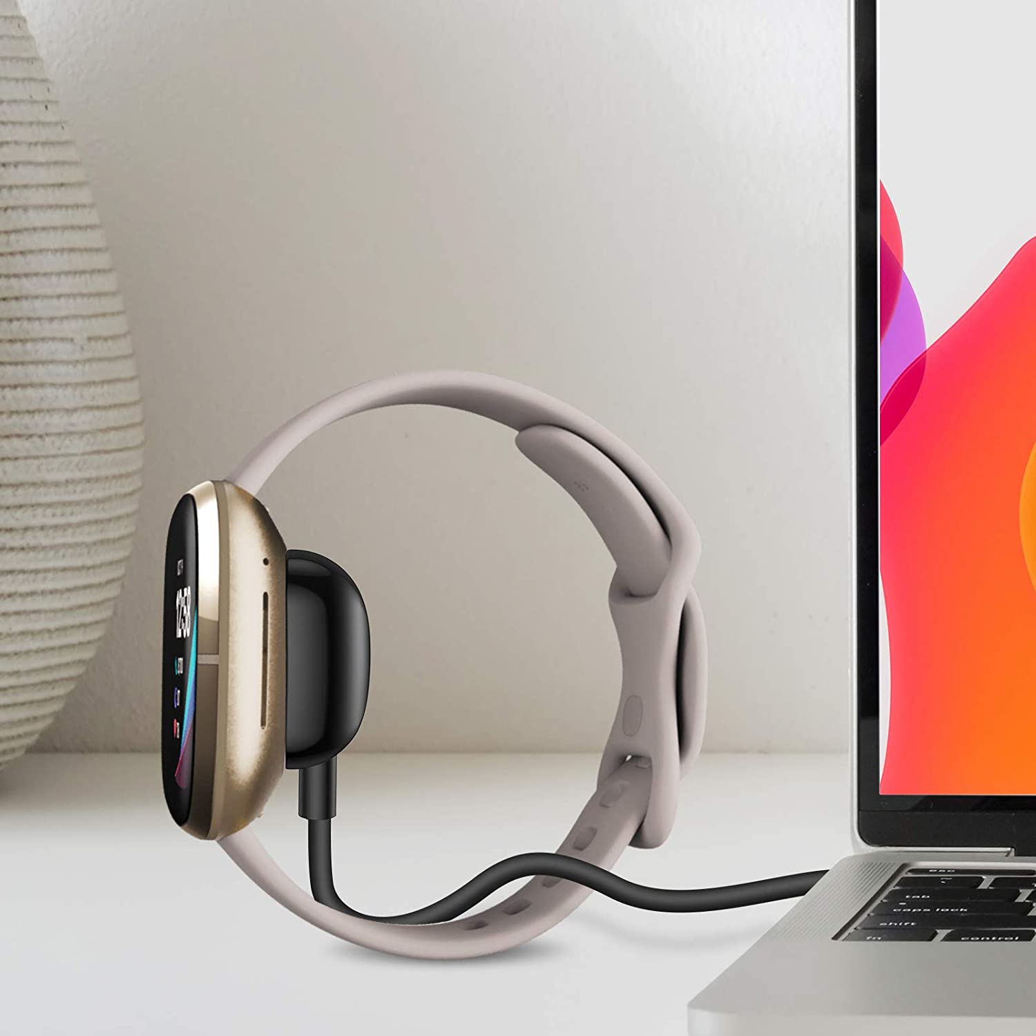 Zitel Charging Cable for Fitbit Versa 4 / Fitbit Sense 2