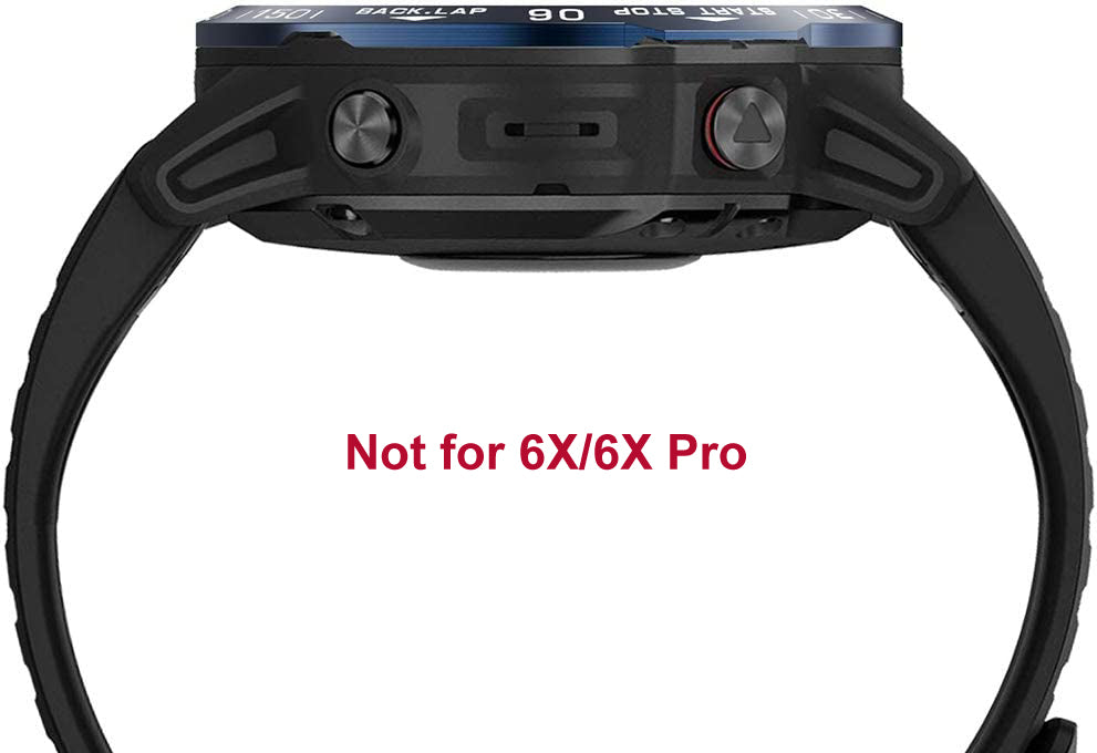 Zitel Bezel Styling for Garmin Fenix 6 / 6 Pro Bezel Ring Adhesive Cover - Blue