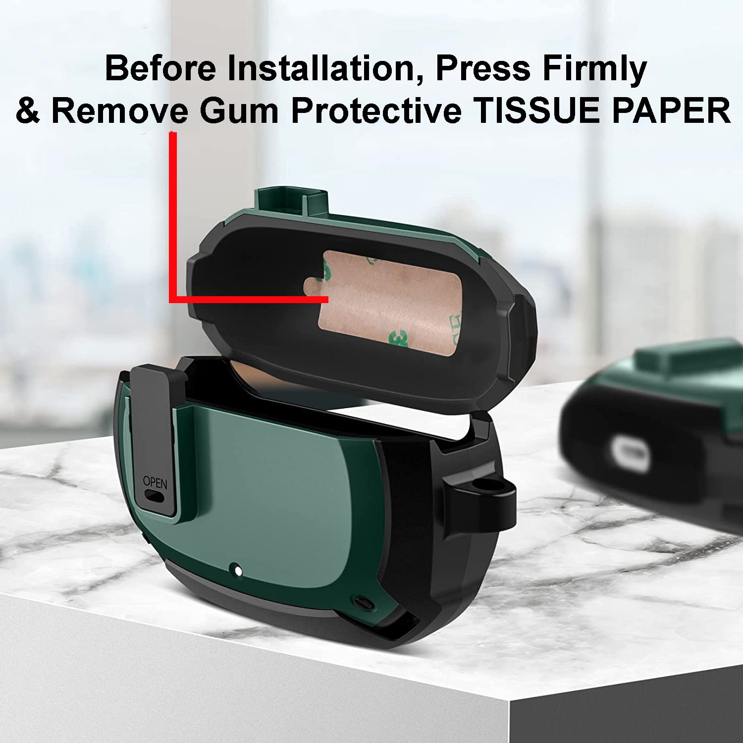 Zitel Case for Beats Studio Buds, Beats Studio Buds Plus Case 2021/2023