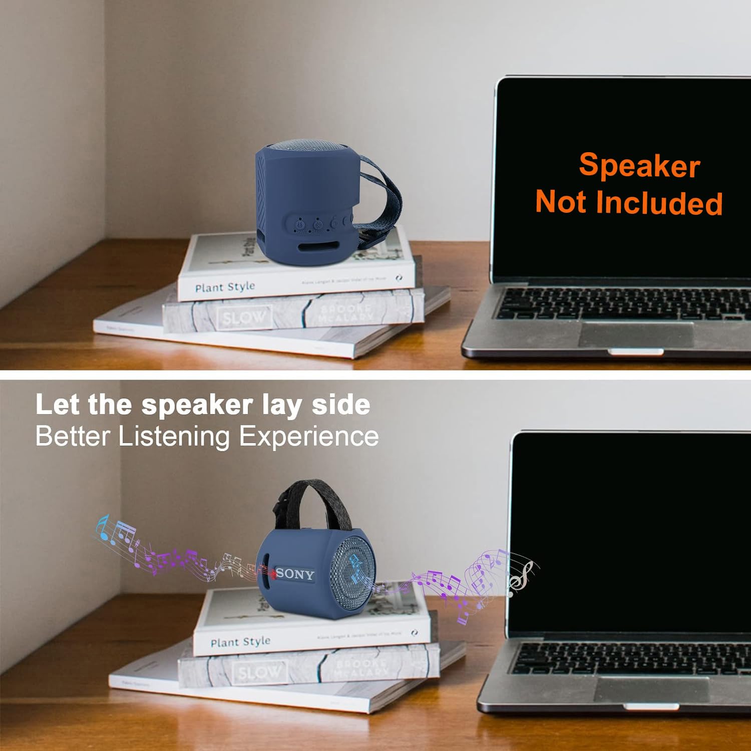 Zitel Case for Sony SRS-XB13 / SRS-XB100 Bluetooth Speaker Protective Cover - Blue