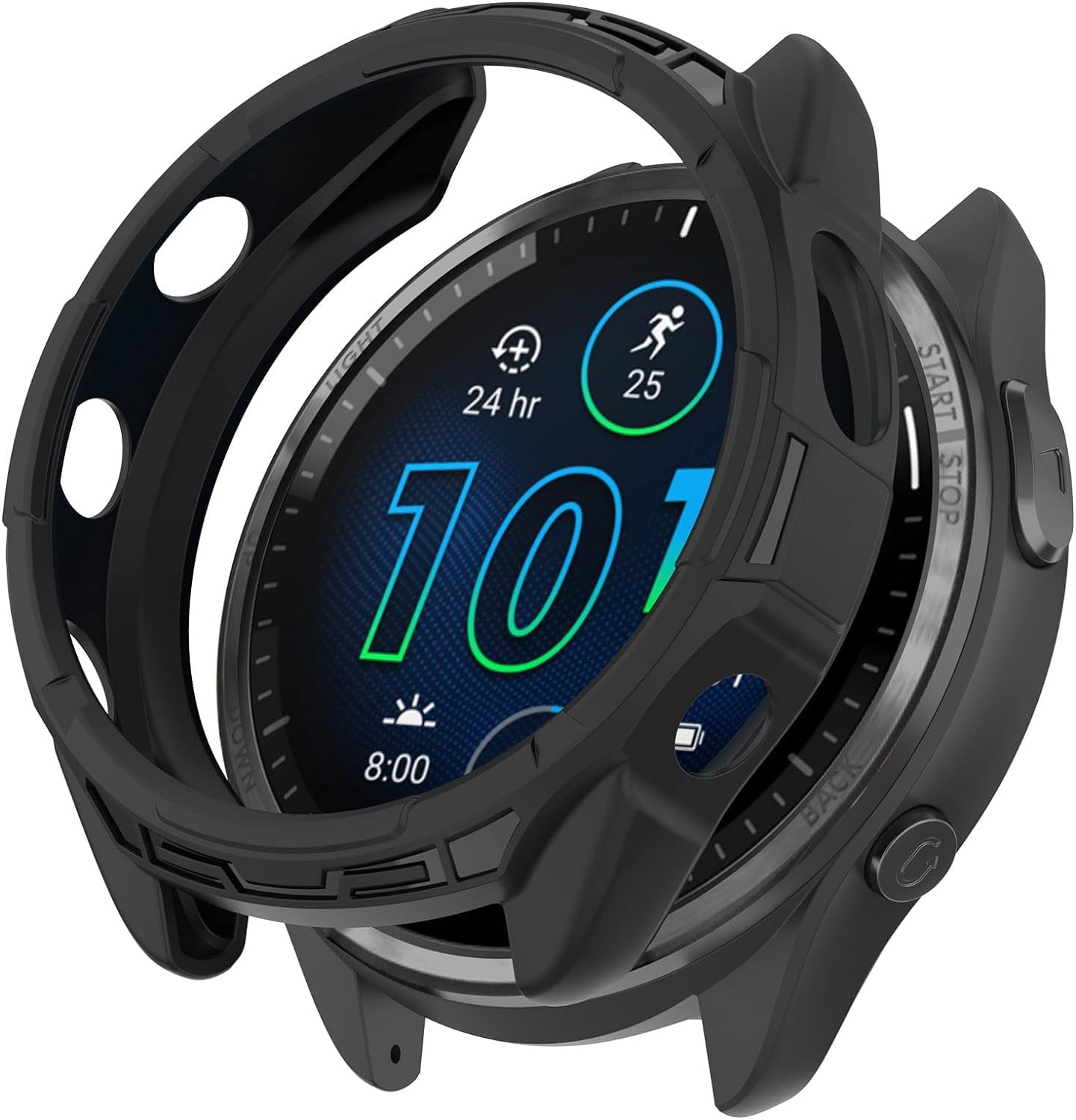 Zitel Case for Garmin Forerunner 965 - Black