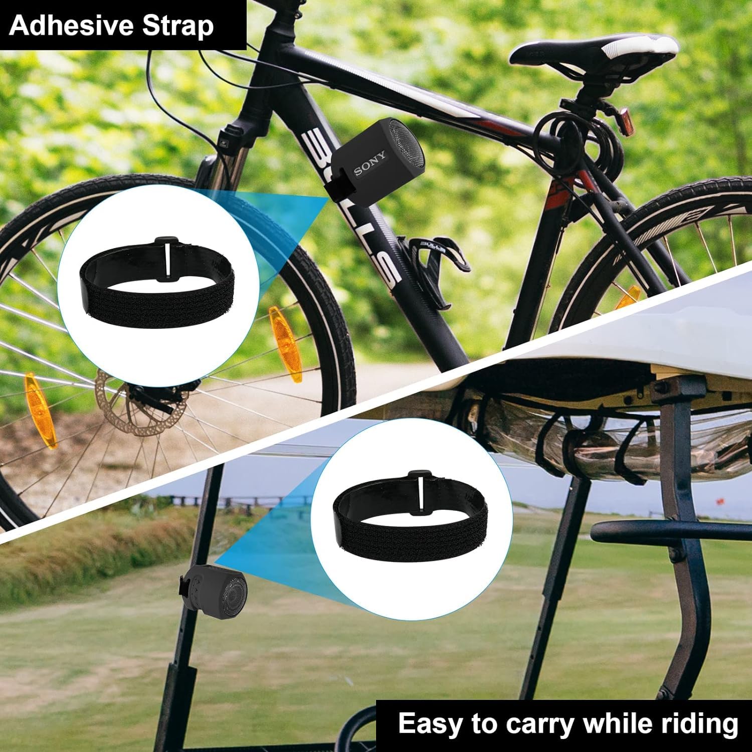 Zitel Case Cover for Sony SRS-XB13 / SRS-XB100 Bluetooth Speaker - Black