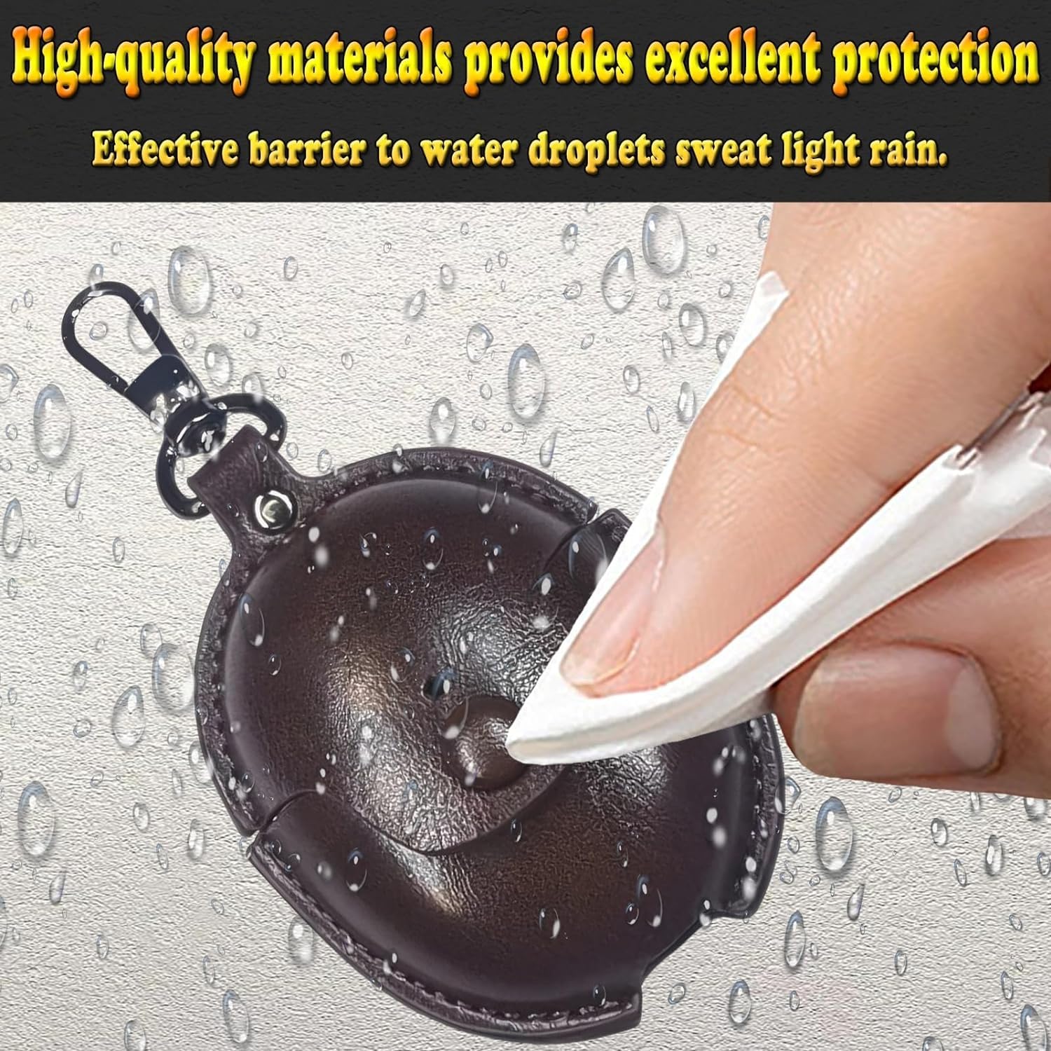 Zitel Case for Google Pixel Buds Pro (2022) PU Leather Cover - Coffee Brown