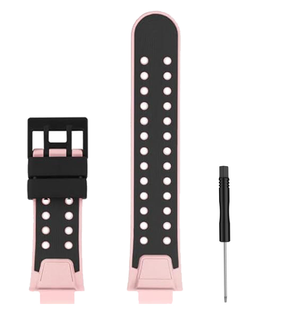 Zitel Band for imoo Watch Phone Z1 / Z6 / Z7 Silicone Strap - Pink/Black