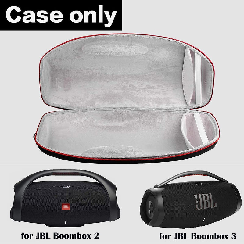 Zitel Case for JBL Boombox 3 / Boombox 2 - Black