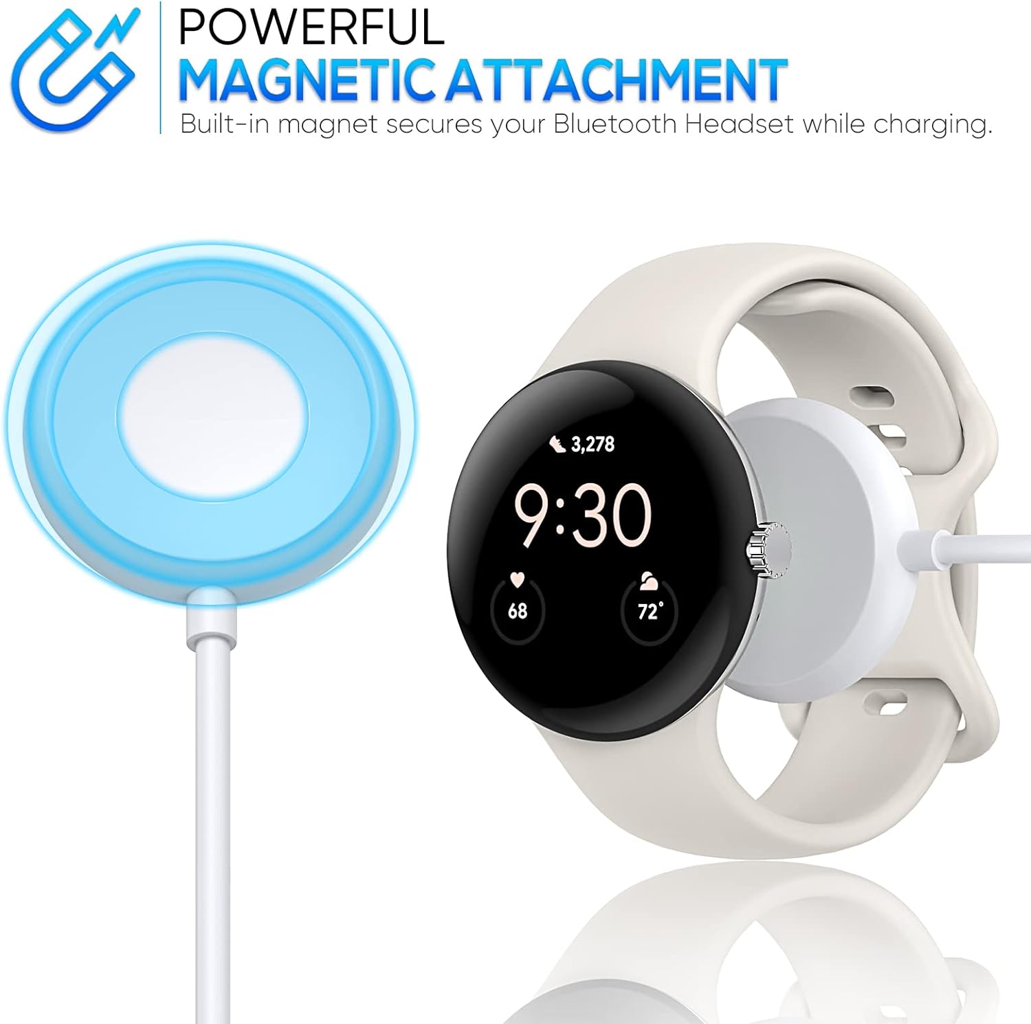 Zitel Charger for Google Pixel Watch Charging Cable