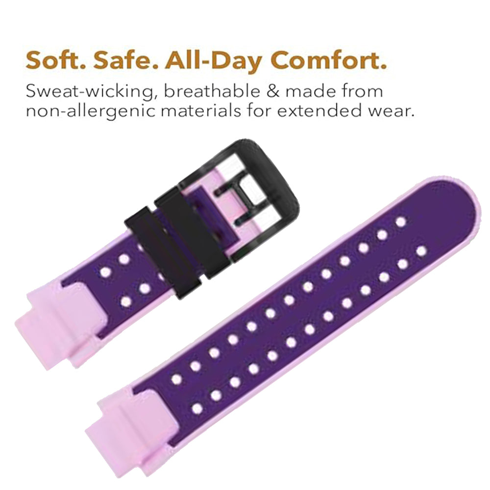 Zitel Band for imoo Watch Phone Z1 / Z6 / Z7 Silicone Strap - Purple
