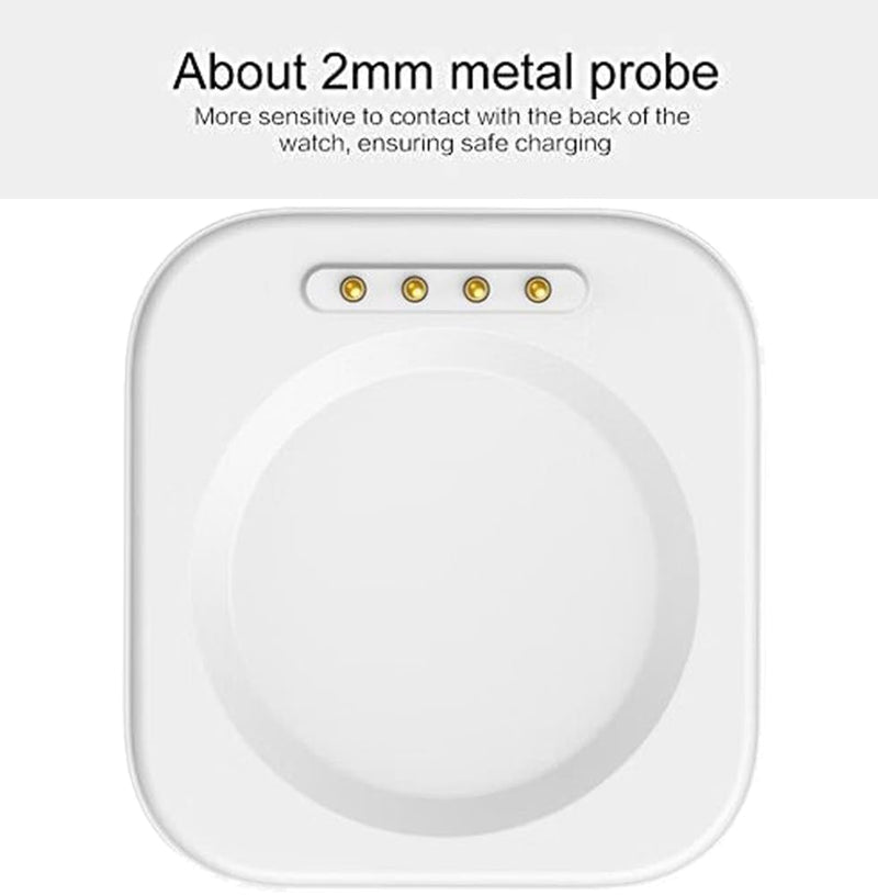 Zitel Charger for OnePlus Watch 2R Charging USB Cable - White