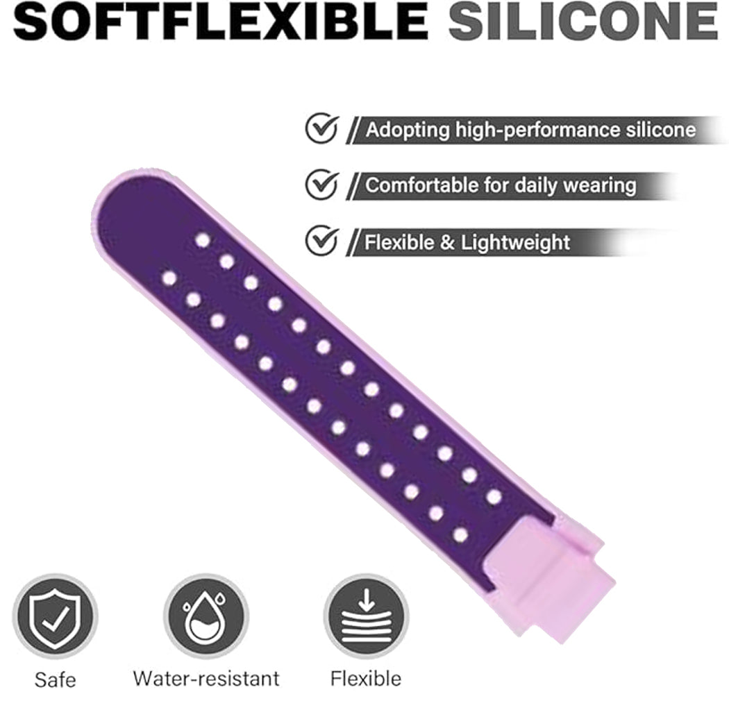 Zitel Band for imoo Watch Phone Z1 / Z6 / Z7 Silicone Strap - Purple