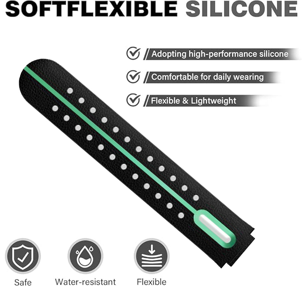 Zitel Band for imoo Watch Phone Z1 / Z6 / Z7 Silicone Strap - Green