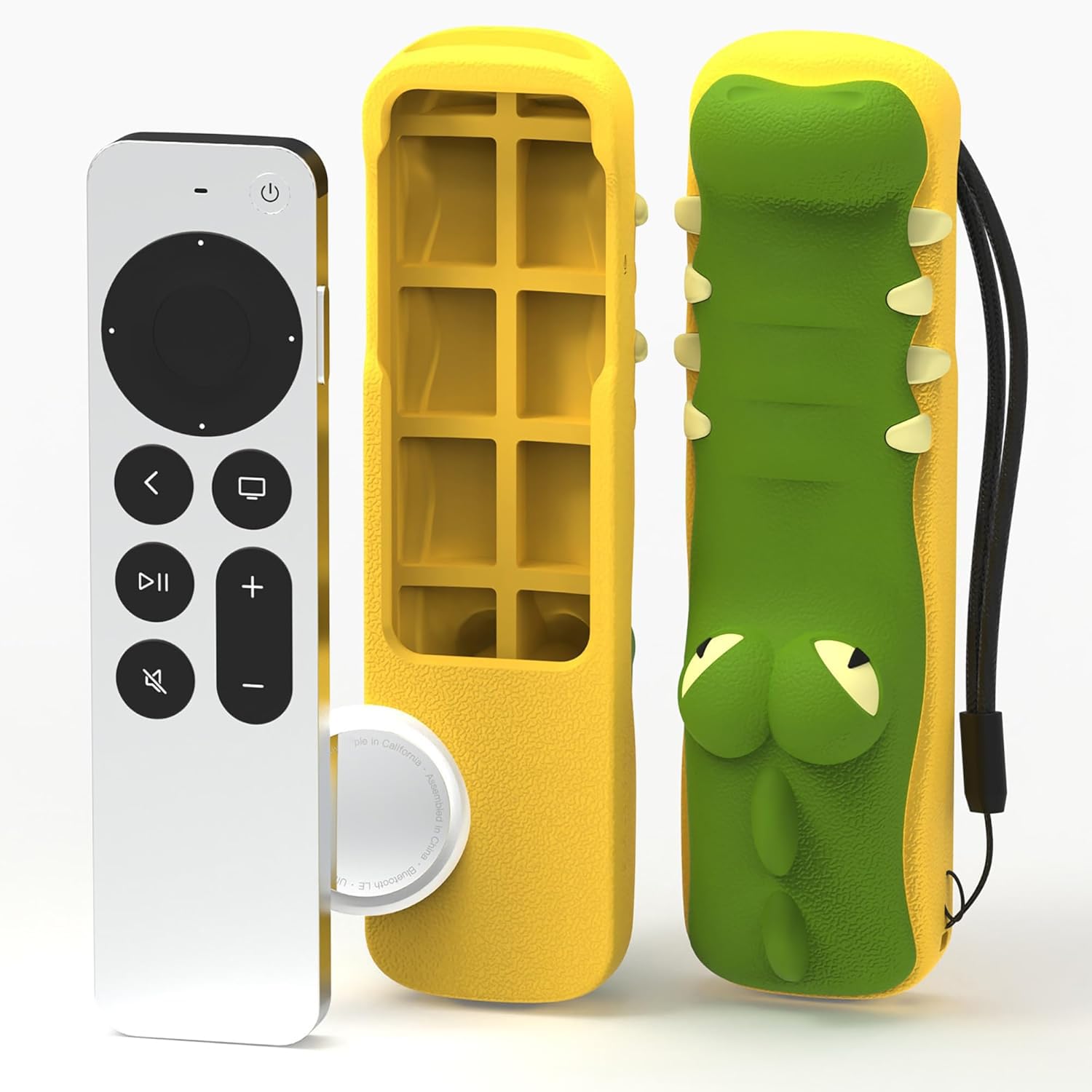 Zitel Silicone TV Remote Cover for Apple TV 4K 2021/2022 Siri Remote Protective Case