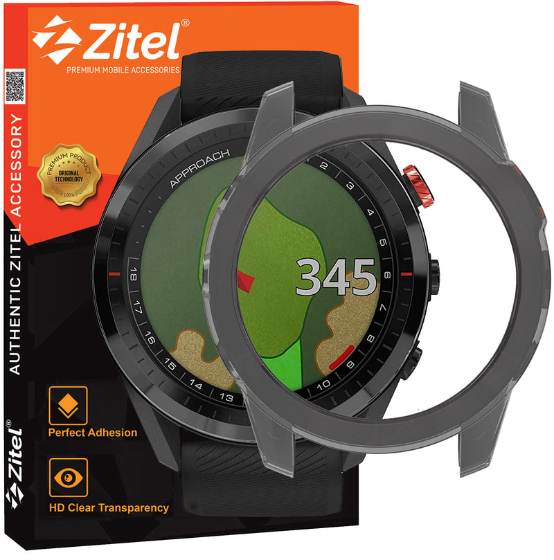 Zitel Case for Garmin Approach S62 Bumper Cover - Black Tint