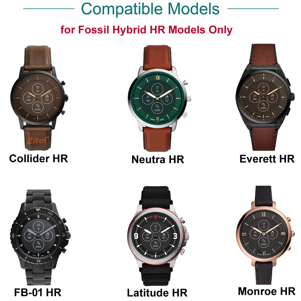 Strap Fossil Hybrid Herren Zitel Charger For Fossil Hybrid HR