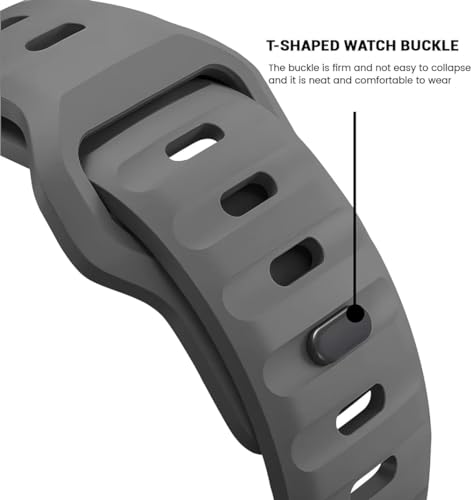 Zitel Band for Apple Watch Straps 41mm 40mm 38mm - Dark Gray