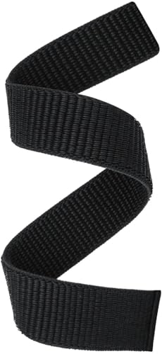 Zitel Band for Garmin Fenix 7X, 6X/6X Pro, 5X/5X Plus, 3/3 HR Hook and Loop Nylon 26mm Sport Strap - Black