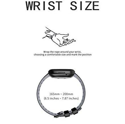 Zitel Straps for Fitbit Versa Black/Gray - Main Image