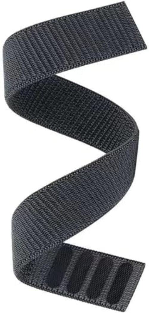 Zitel Band for Garmin Fenix 7X, 6X/6X Pro, 5X/5X Plus, 3/3 HR Hook and Loop Nylon 26mm Sport Strap - Gray