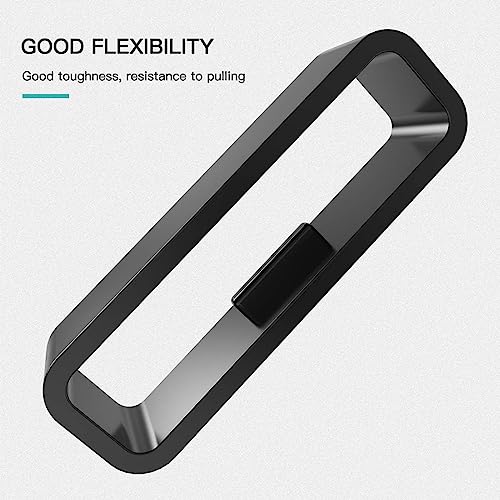 Zitel Fastener Rings for Garmin Fenix 7X, Fenix 6X/6X Pro, Fenix 5X/5X Plus, Fenix 3/3 HR, Descent MK2&MK1, Quatix/Tactix/D2 Series, 26mm Fastener Rings (6 Pack)