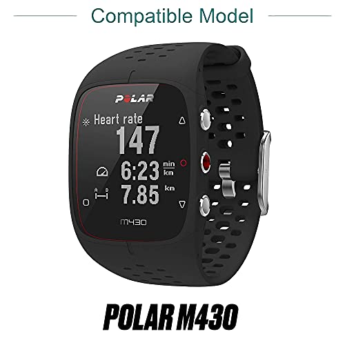 Zitel® Charger Compatible with Polar M430 GPS Watch - USB Charging Cable 100cm - GPS Smartwatch Accessories