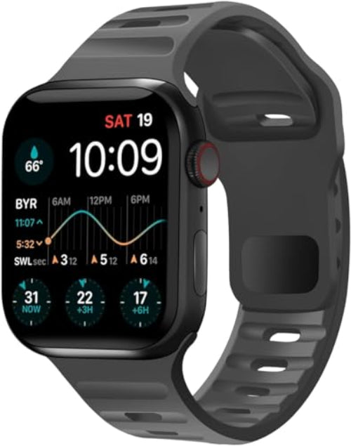 Zitel Band for Apple Watch Straps 42mm(Series 10) 41mm 40mm 38mm - Dark Gray