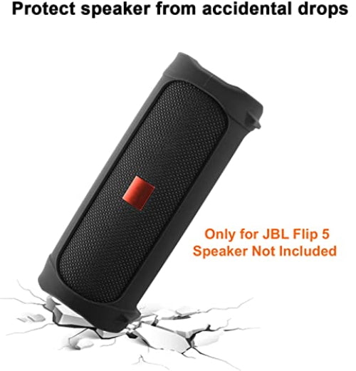 Zitel Case for JBL Flip 5 Portable Bluetooth Speaker Protective Cover